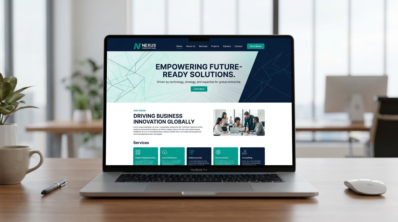 Website Company Profile Cibubur
