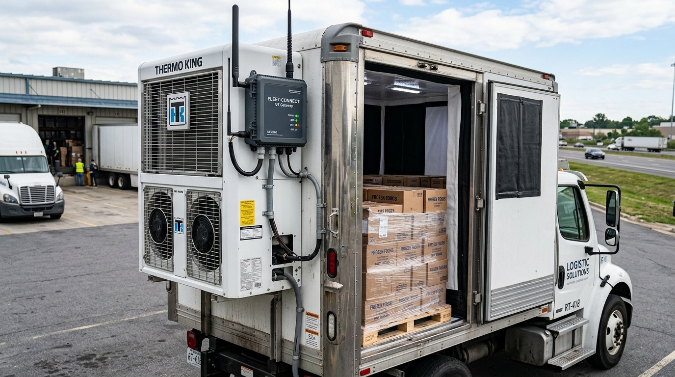 Reefer Truck IoT Telematics Gateway Thermo King Sayuswa