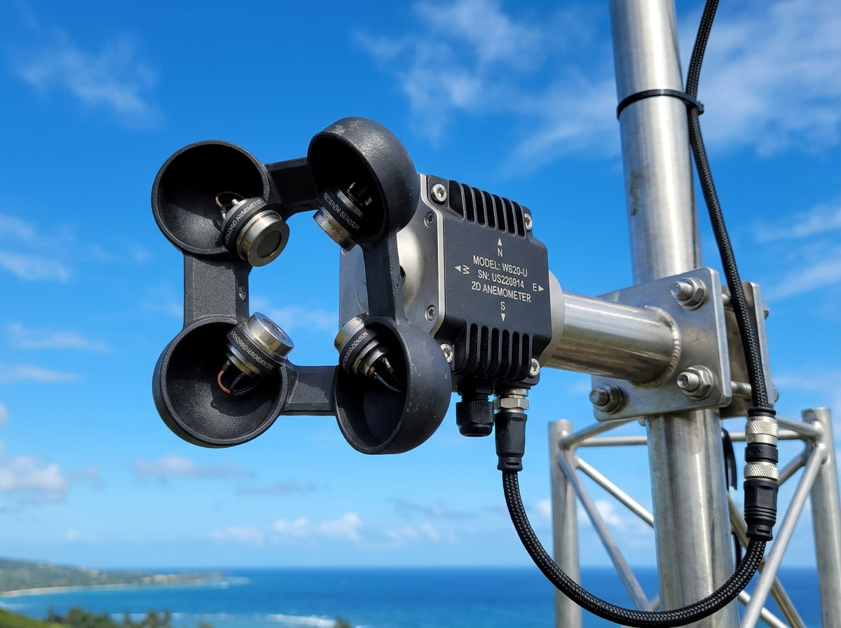 Sensor Anemometer Ultrasonik 2D Sayuswa
