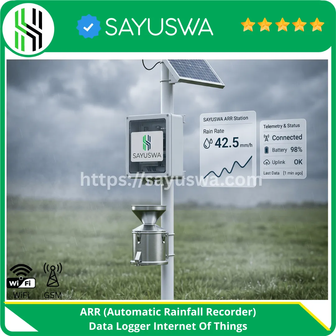 Automatic Rainfall Recorder (ARR) Data Logger IoT