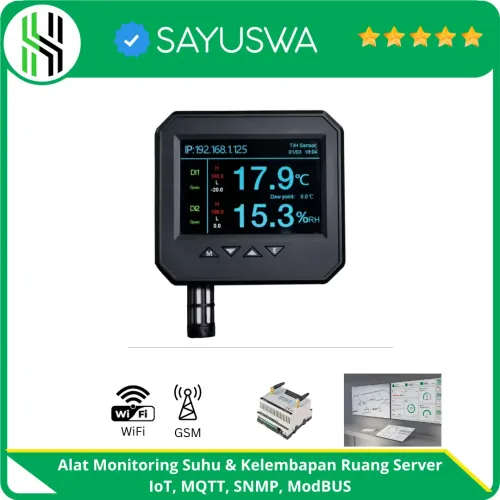 Alat Monitoring Suhu Dan Kelembapan Ruang Server IoT
