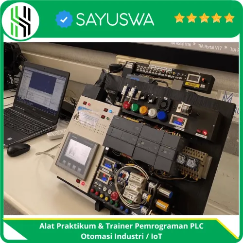 Trainer PLC Otomasi Industri dan IoT untuk Praktikum SMK dan Universitas