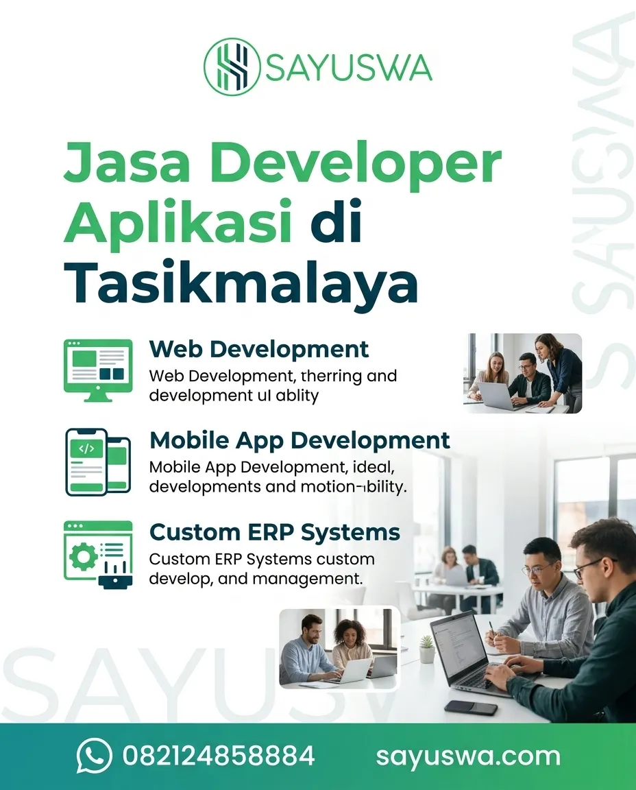 Perusahaan Developer Aplikasi di Tasikmalaya | Web, Mobile & ERP