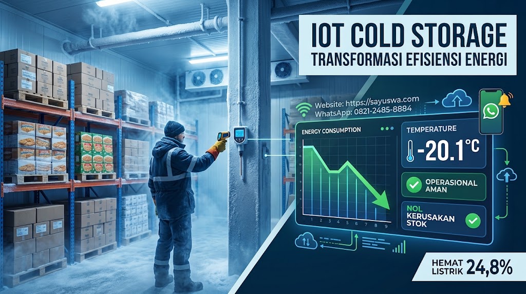 IoT Cold Storage: Solusi Hemat Listrik 24% & Nol Risiko Spoilage
