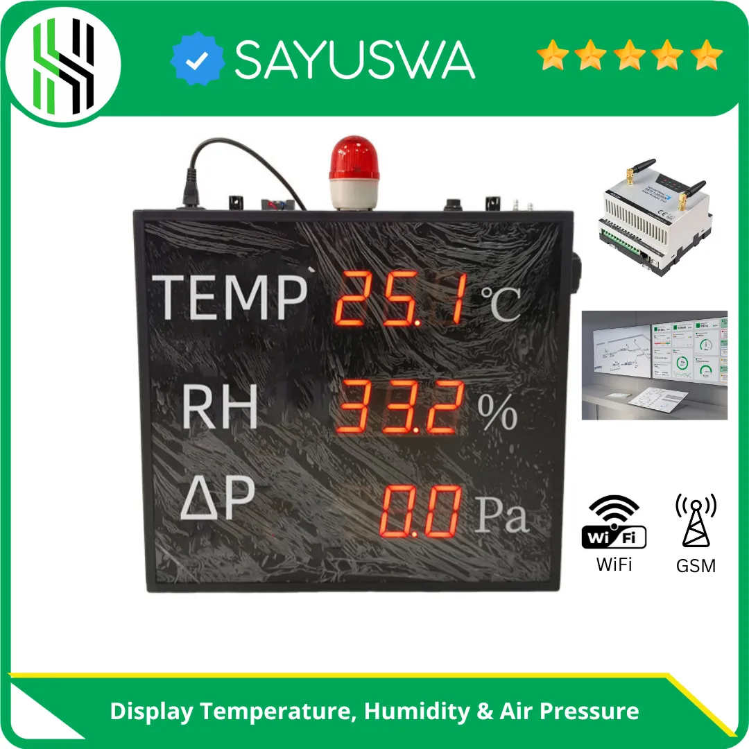 Display Temperature Humidity Air Pressure