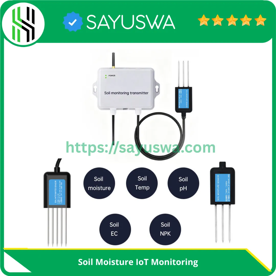 Sensor Kelembapan Tanah untuk Smart Farming