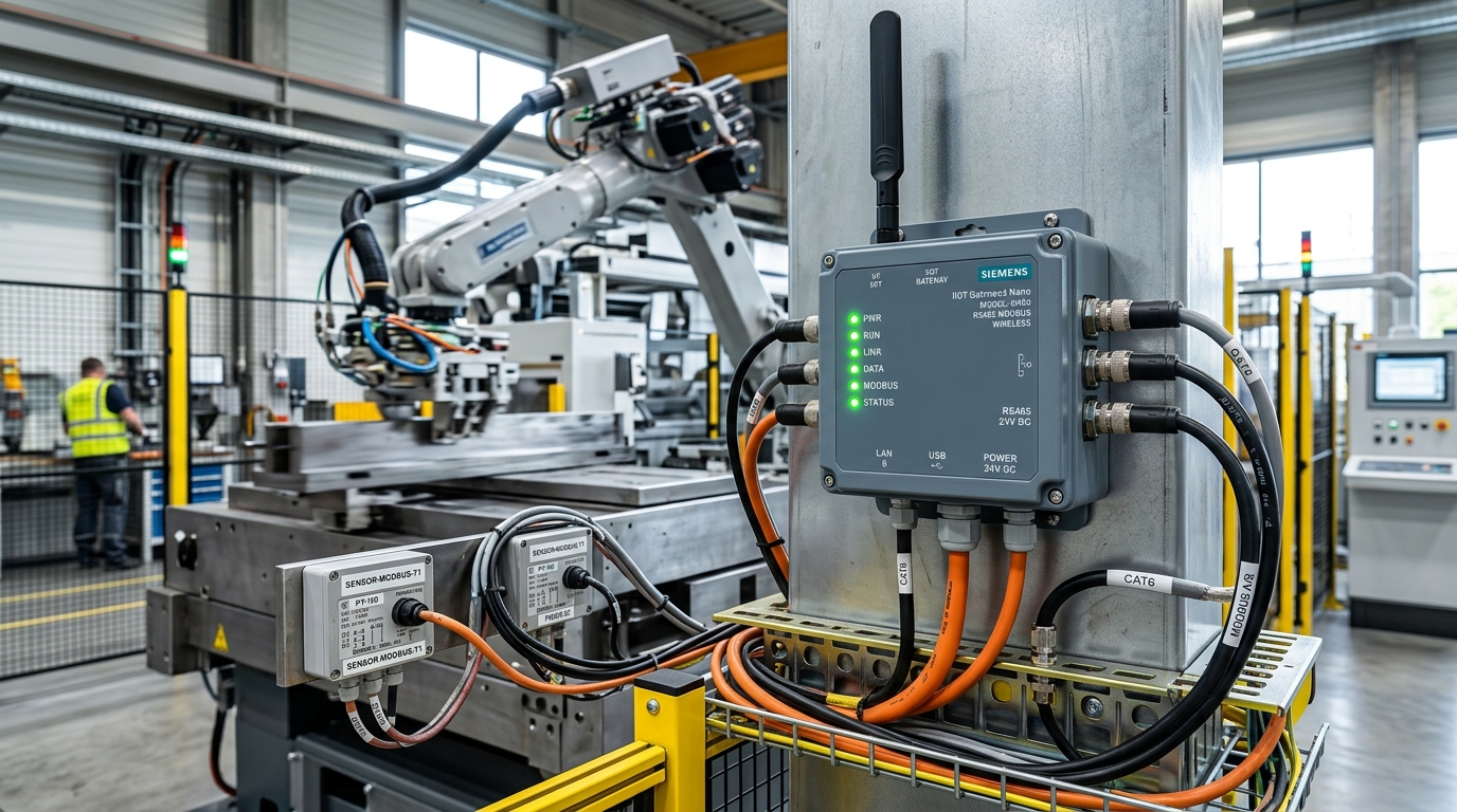 Industrial IoT Edge Gateway Box Installation Sayuswa